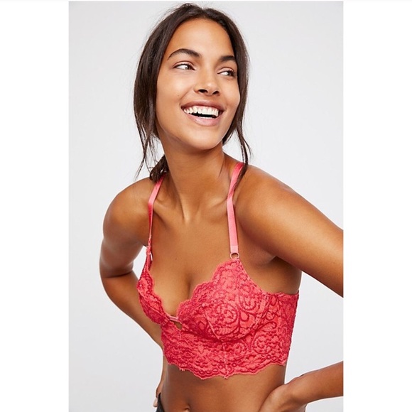 Free People Other - FREE PEOPLE embroidered bralette